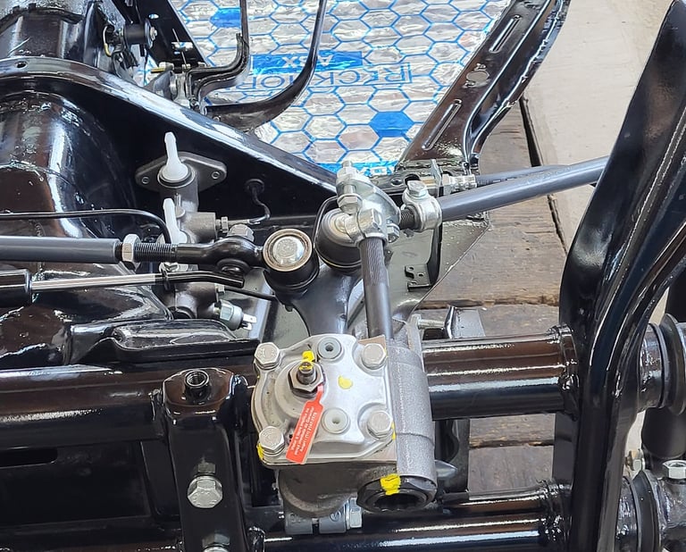 Нови делови за подвозје преден трап пуж глава за волан за Буба олдтајмер 1200 1300 Tuning Garage up