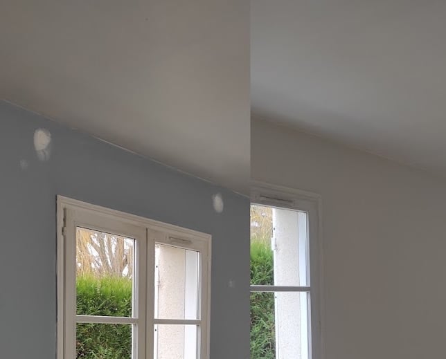Peinture avant après DEBARD 