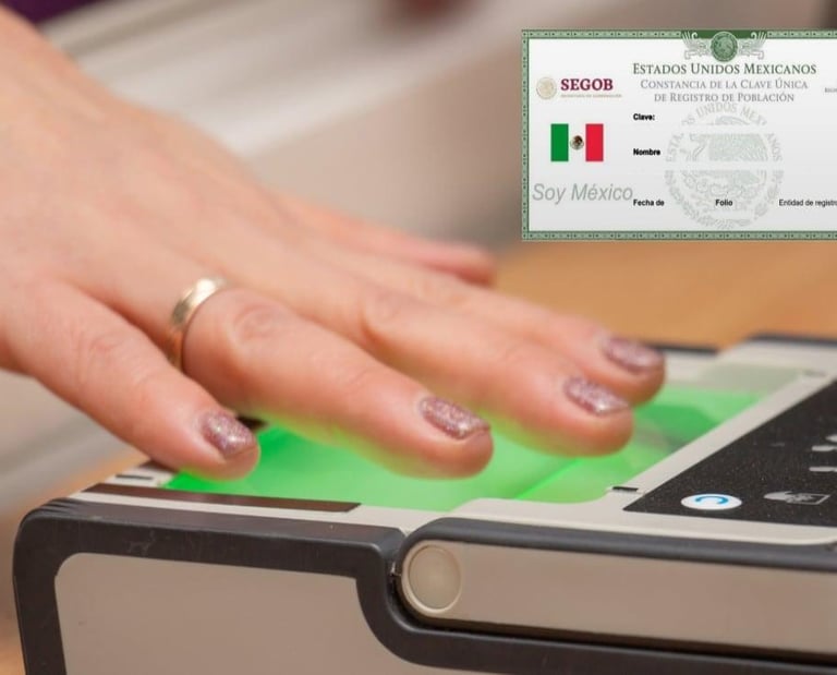 Que es la CURP biométrica Tramitar CURP Biometrico sacar CURP