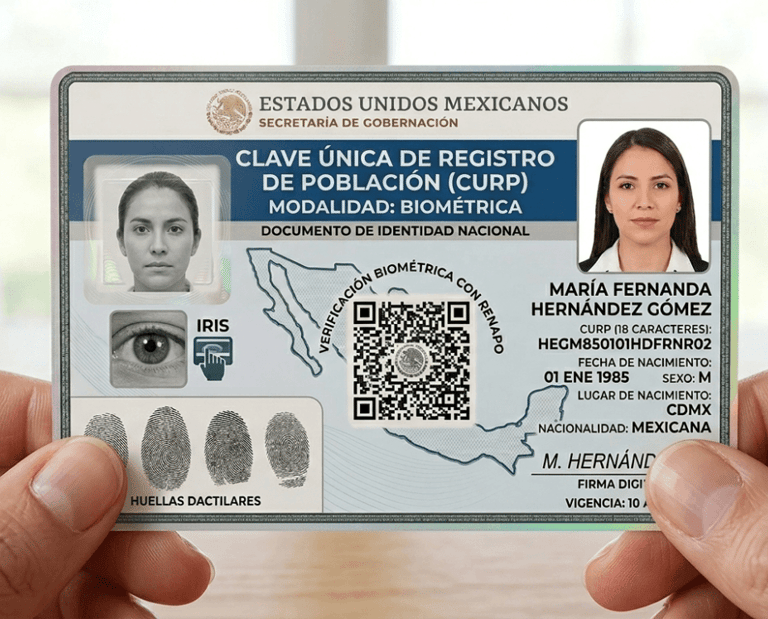 Que es la CURP biométrica Tramitar CURP Biometrico sacar CURP