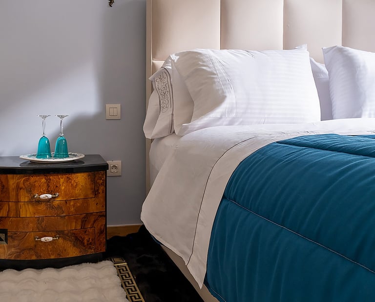 Interior photoshoot of hotel Theodoros Kolokotronis in Old Town Nafplio