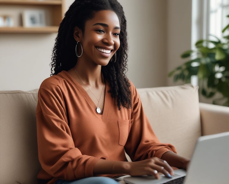 A warm, friendly doctor speaking with a middle-aged patient in a cozy consultation room.