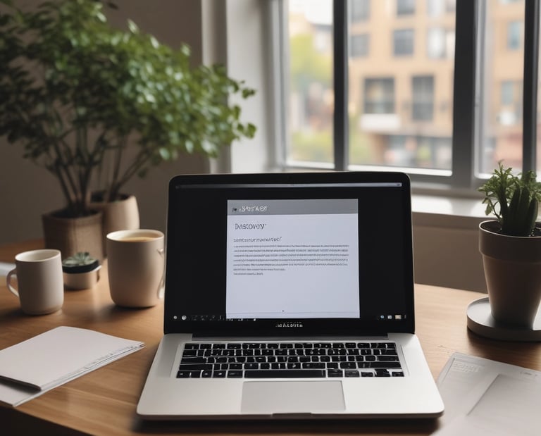 A warm, candid shot of a couple laughing outdoors during golden hour.