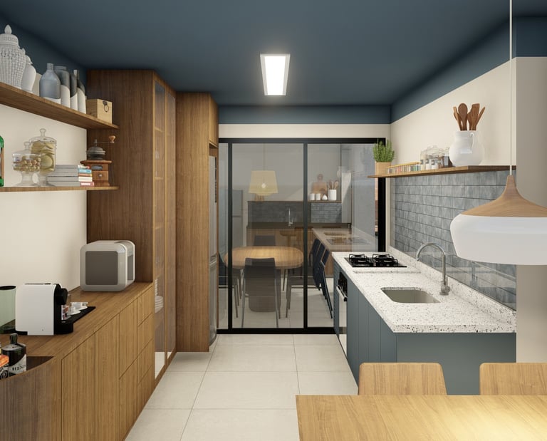 Nabi Arquitetura reforma cozinha moderna