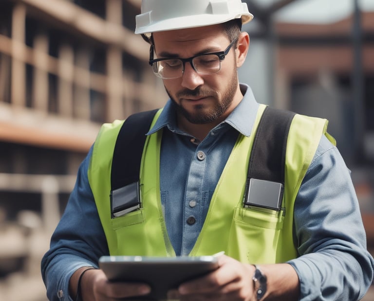 Technician installing a modern HVAC unit in a residential home.