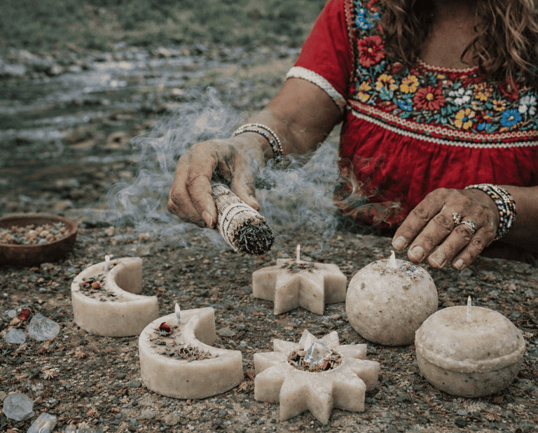 limpia-de-velas-con-sahumerio