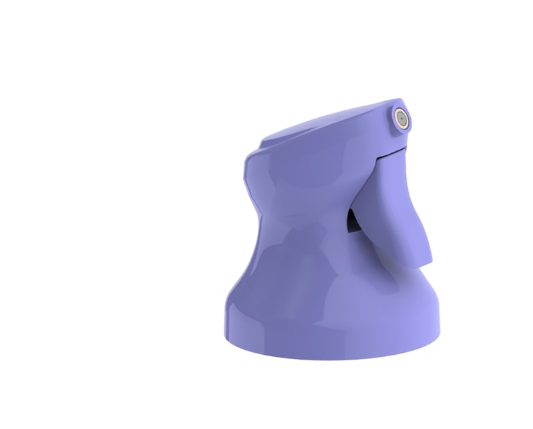 D65 on can fit trigger aerosol acutator