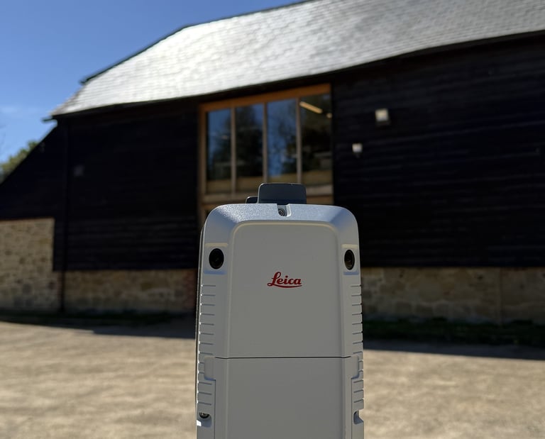 Measured Building survey using Leica laser scanner