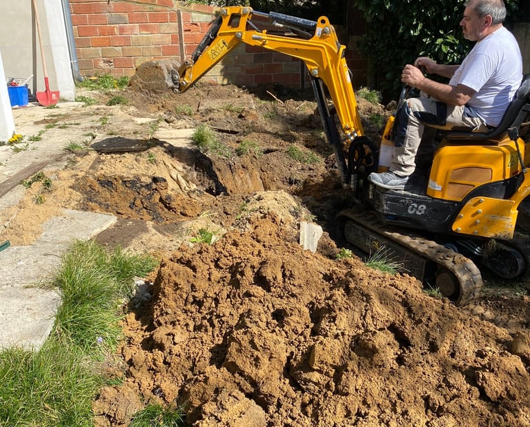 mini pelle terrassement