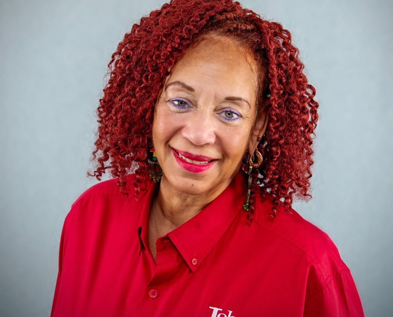 Formal headshot of Felecia Jackson-Qualls