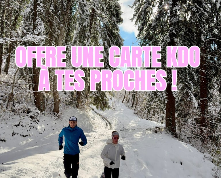 Carte Cadeau trail running outdoor TiSomé