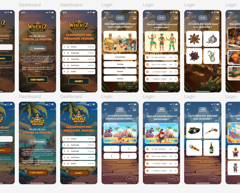 wheriz quizz interactif géant animation événementiel