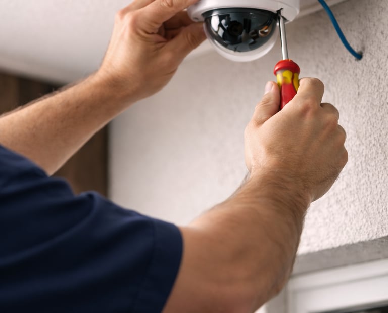 instalação e venda de câmera de segurança em Goiânia