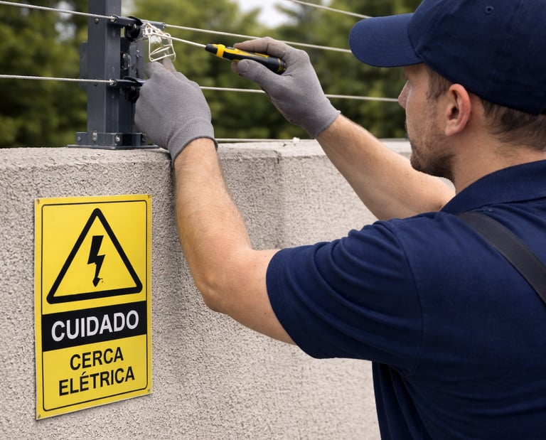 manutenção em câmeras e sistema de segurança de eletronica