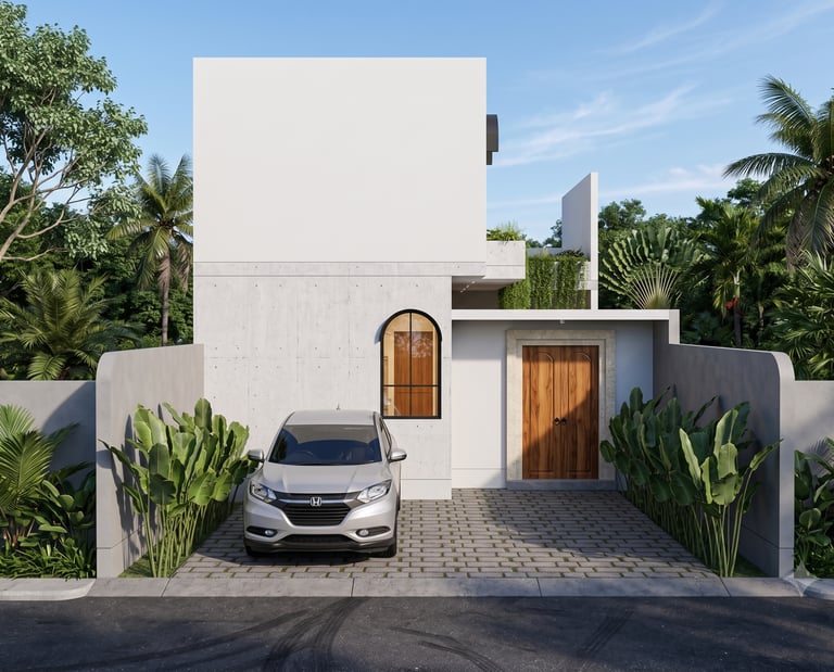 rumah pribadi milih bapak T di nusa dua bali dikerjakan oleh Ruang Atria