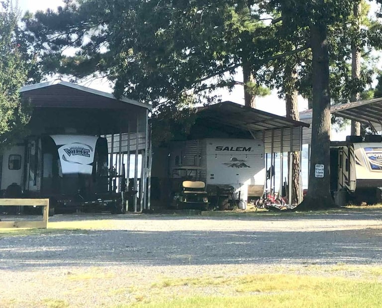 Seasonal lakefront sites