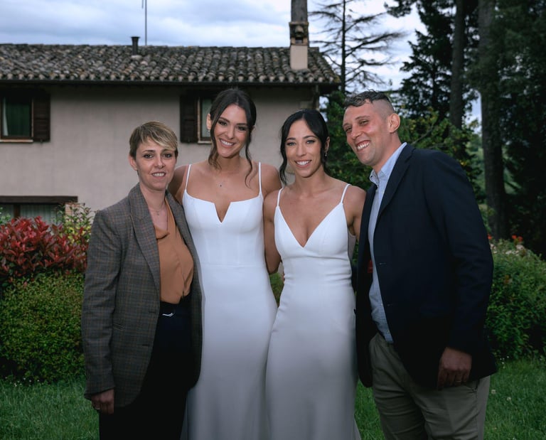 Married couple wedding curated by Francesco Luxury Travels Villas Weddings Honeymoon