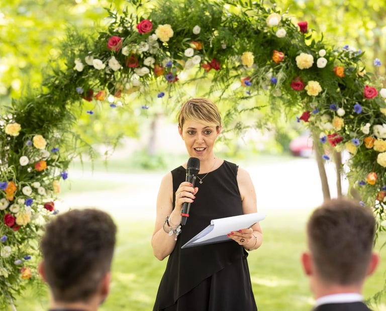 Married couple wedding curated by Francesco Luxury Travels Villas Weddings Honeymoon