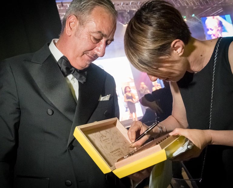 Cigar event in italy signing a new collection  planned by Francesco Margaretini Luxury Travel Villas