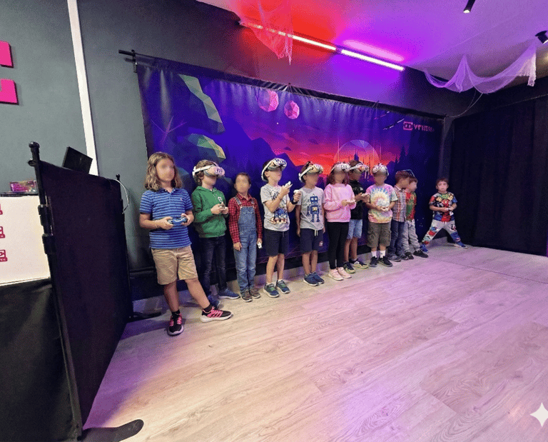 cumpleaños con realidad virtual para 12