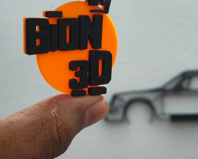 bion3d logo printed