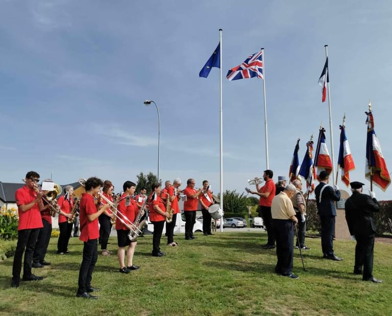 Commémoration libération de Rugles 23 aout 2023 Avenir Ruglois