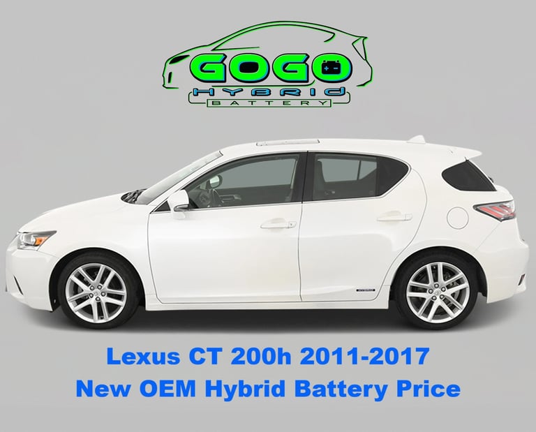 lexus ct 200h 2011 2012 2013 2014 2015 2016 2017 new OEM hybrid battery replacement GoGoHybridBattery.com 