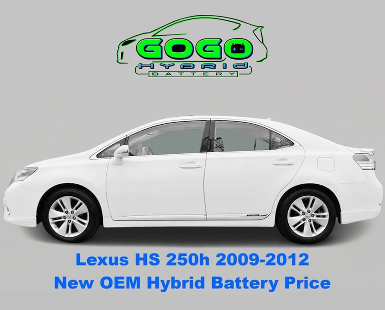 lexus hs 250h 2009 2010 2011 2012 new OEM hybrid battery replacement GoGoHybridBattery.com  