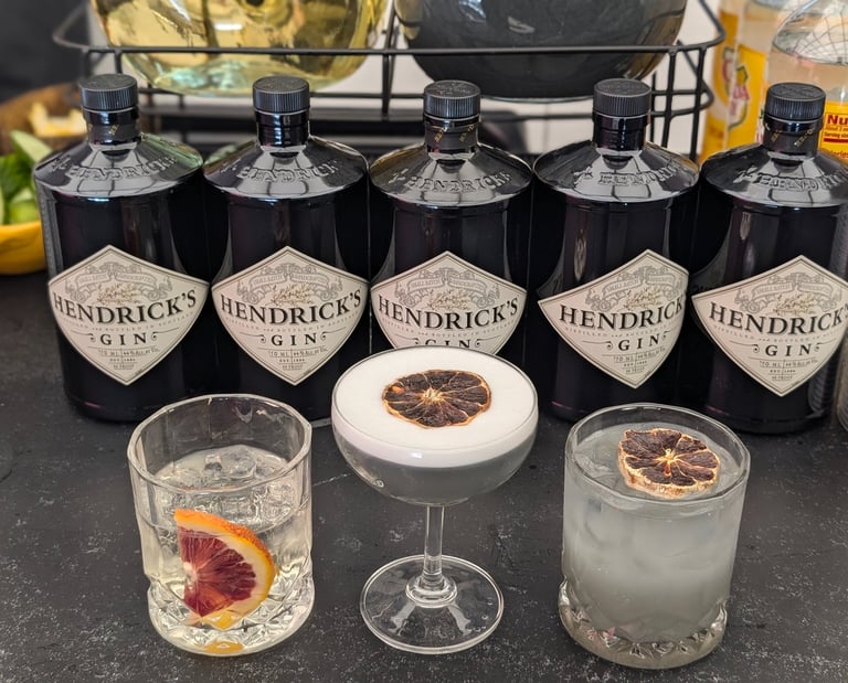 Custom Cocktail Collaboration with Hendricks Gin
