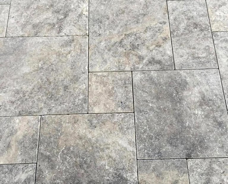 Grey Travertine Tiles