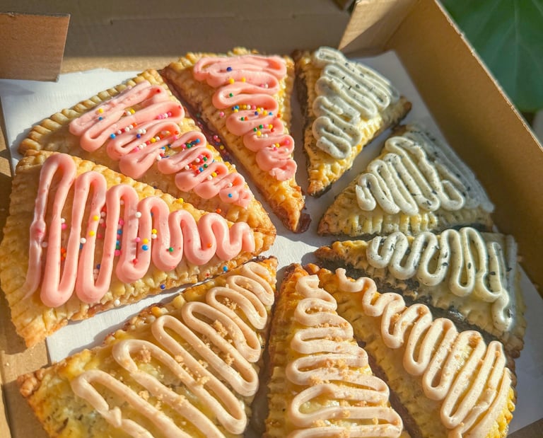 rugelach poptarts in a whole pie