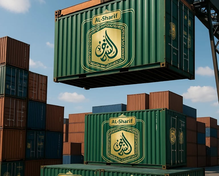 a craned crane with a crane in the background