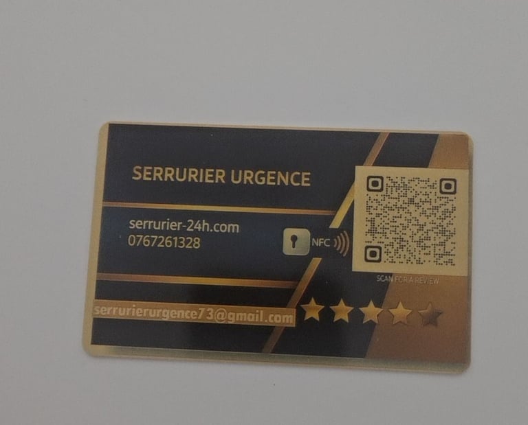 carte de visite sans contact