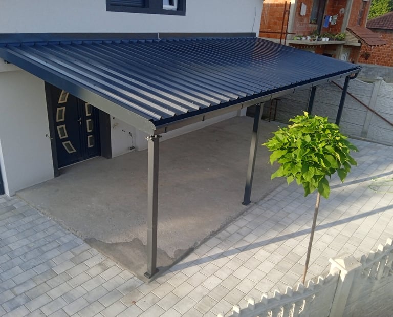 nadstresnice, celicna konstrukcija, krovni paneli, oluci, opsivka