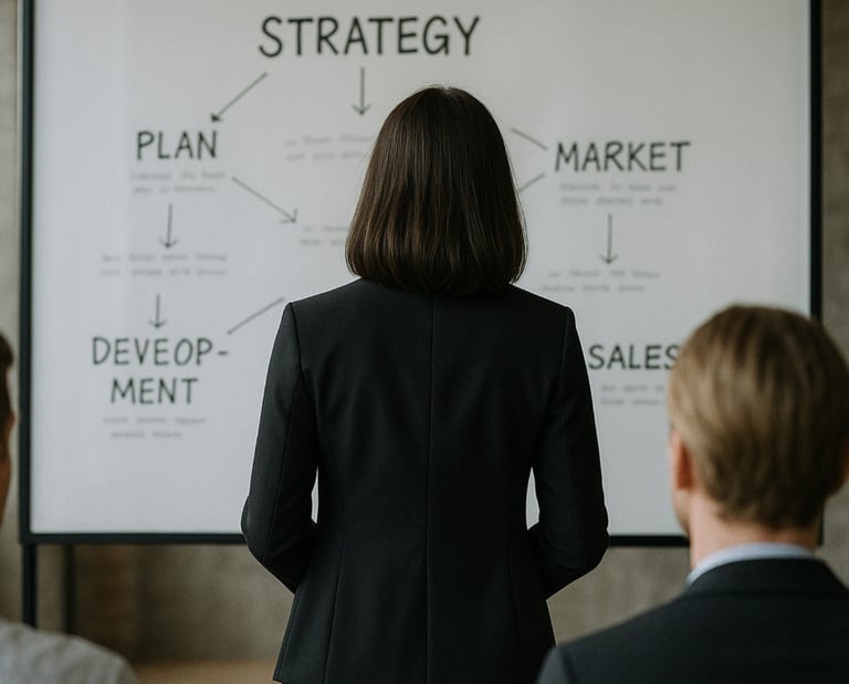 Beauty marketing education and strategy session for professional brand growth