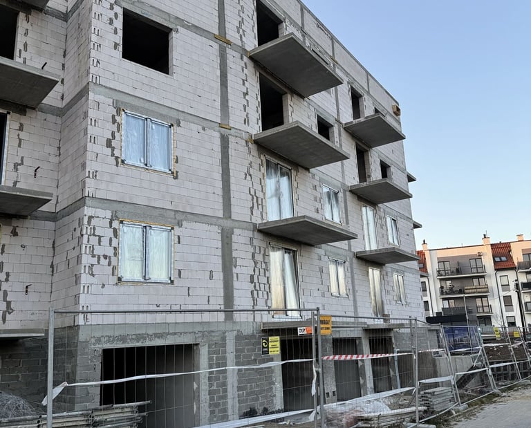 Malbork construction