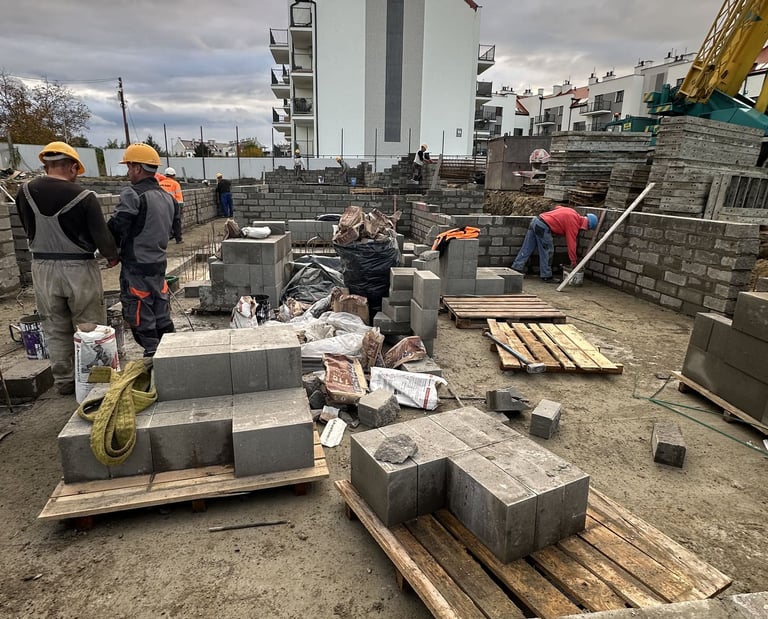 Malbork construction