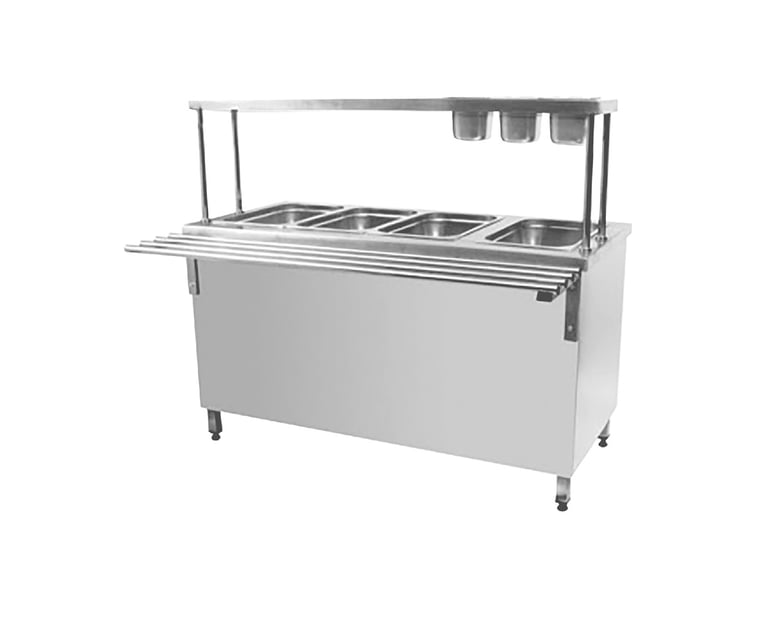 Set üstü ve ayaklı benmari ısıtma üniteleri - Profesyonel yemek servis ekipmanları