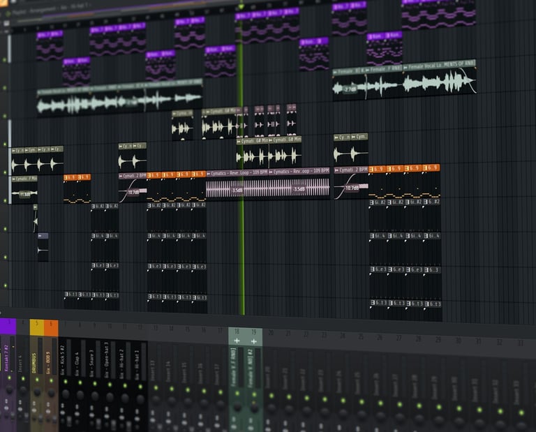 Audio Production music commercial artist beat maker