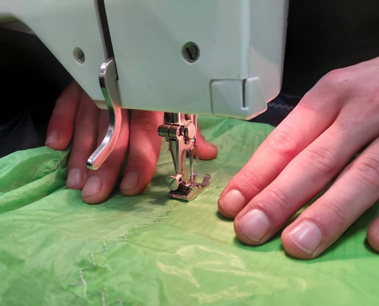 Naaimachine maatwerk bij Sisu Repair