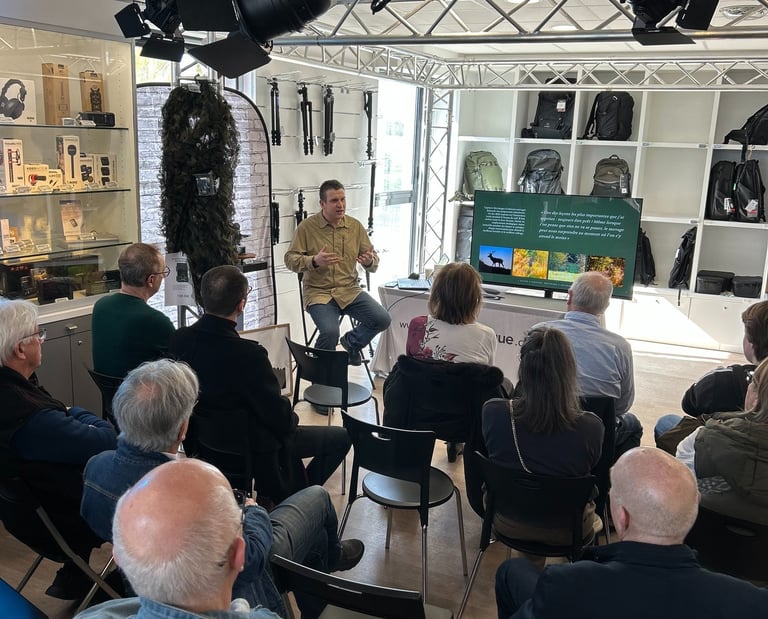 Conférence regarder le vivant