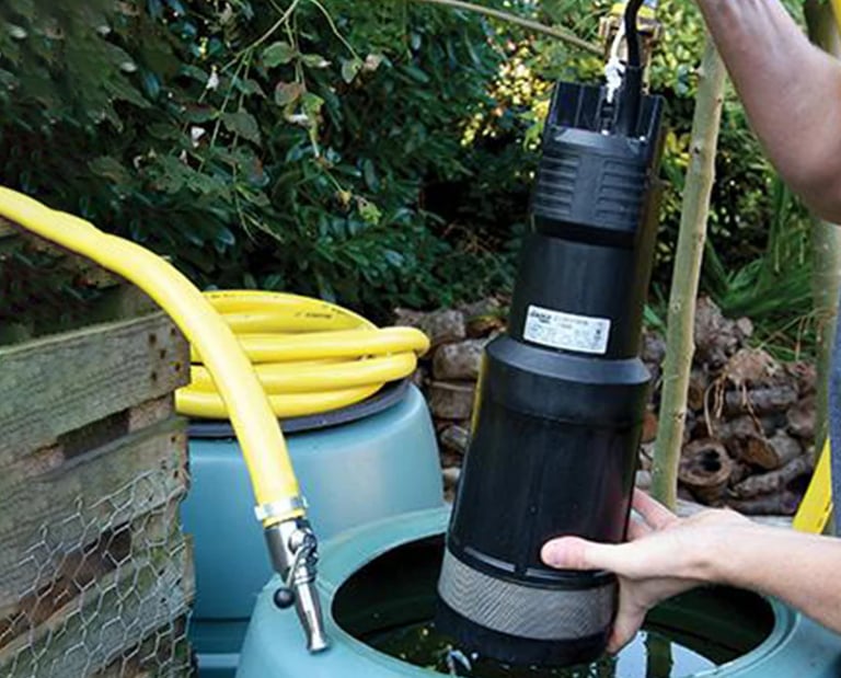 Vertical Submersible Pump being serviced