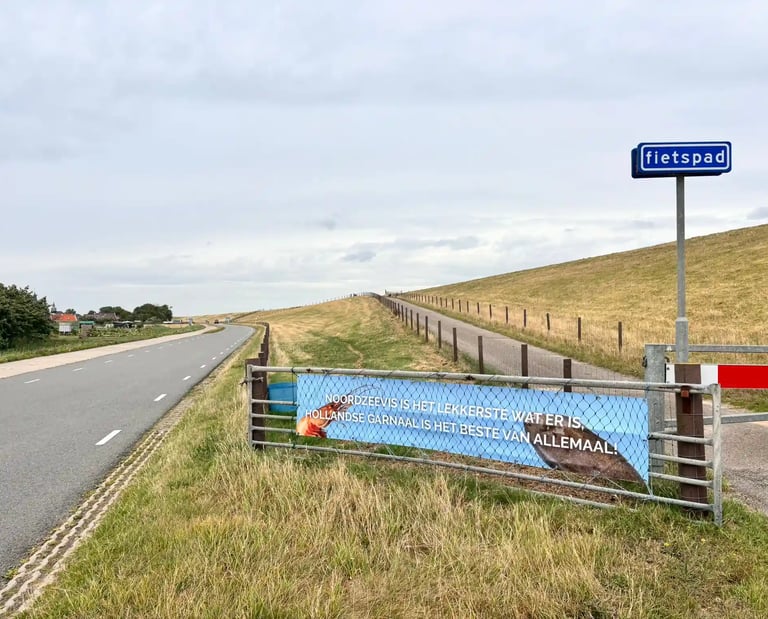 Spandoek voor het HavenVIStijn