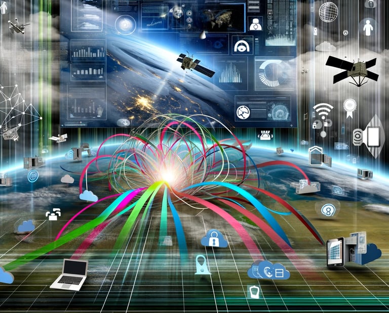 big data fusion through geospatial technologies and ai for analysis