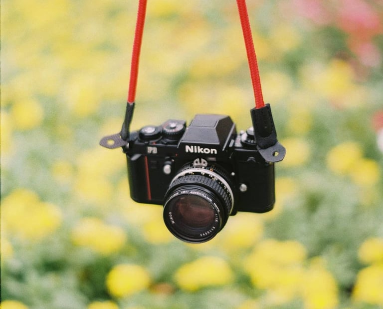 Analog camera shot on film in Saigon