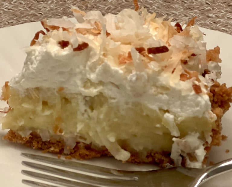 coconut cream pie