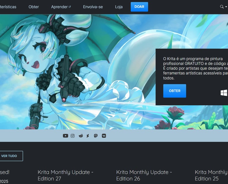 site oficial Krita.org