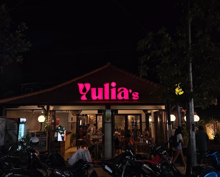 Yulia's Kitchen building front view