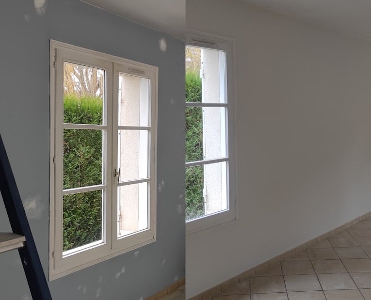 Peinture avant après DEBARD 