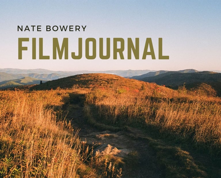 35mm film photo of Black Balsam along the Art Lobe Trail in North Carolina Blue Ridge Mountains